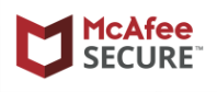 site secured by mcafee